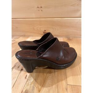 Handcrafted Leather Clogs